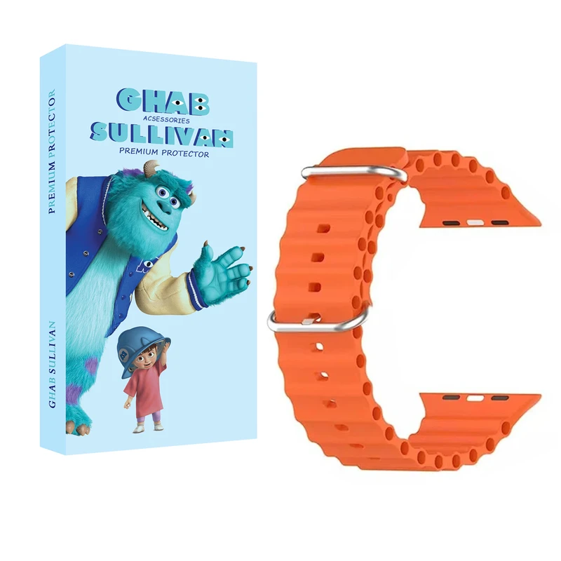 بند قاب سالیوان مدل OCEAN مناسب برای ساعت هوشمند Z66 Ultra Big