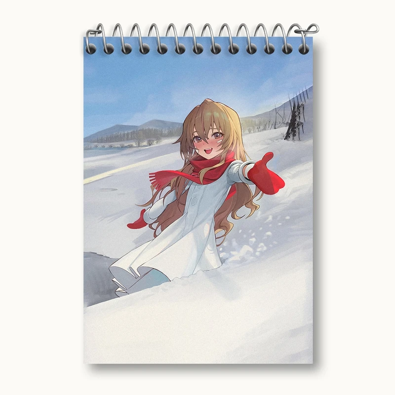 دفتر یادداشت 50 برگ خندالو مدل تایگا انیمه تورادورا کد 32484