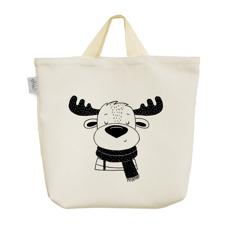 ساک خرید خندالو مدل گوزن کد H1564