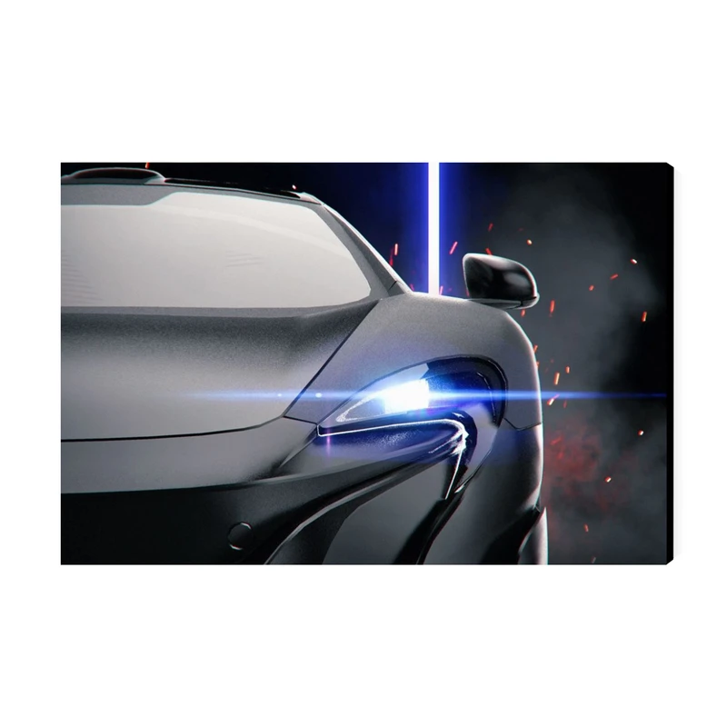 تابلو شاسی عرش مدل فانتزی ماشین اسپرت کد As1895