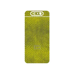 MAHOOT Yellow Snake Skin Cover Sticker for Samsung Galaxy A80