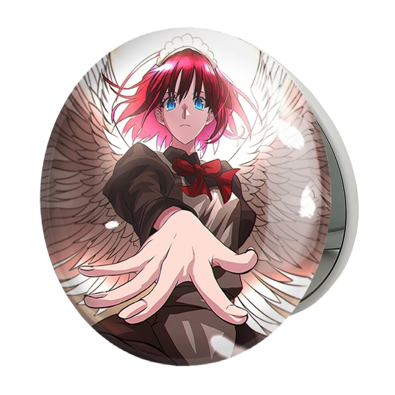 آینه جیبی خندالو طرح بازی تسوکی هیمه‌ (Tsukihime) مدل تاشو کد 34545