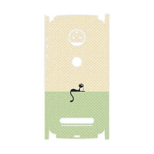MAHOOT Minimal Internet Cat Icon-FullSkin Cover Sticker for Motorola Moto Z2 Force
