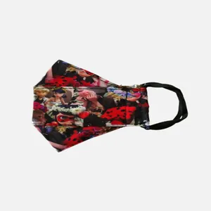 ماسک پارچه ای بچگانه مدل دختر کفشدوزکی کد 10