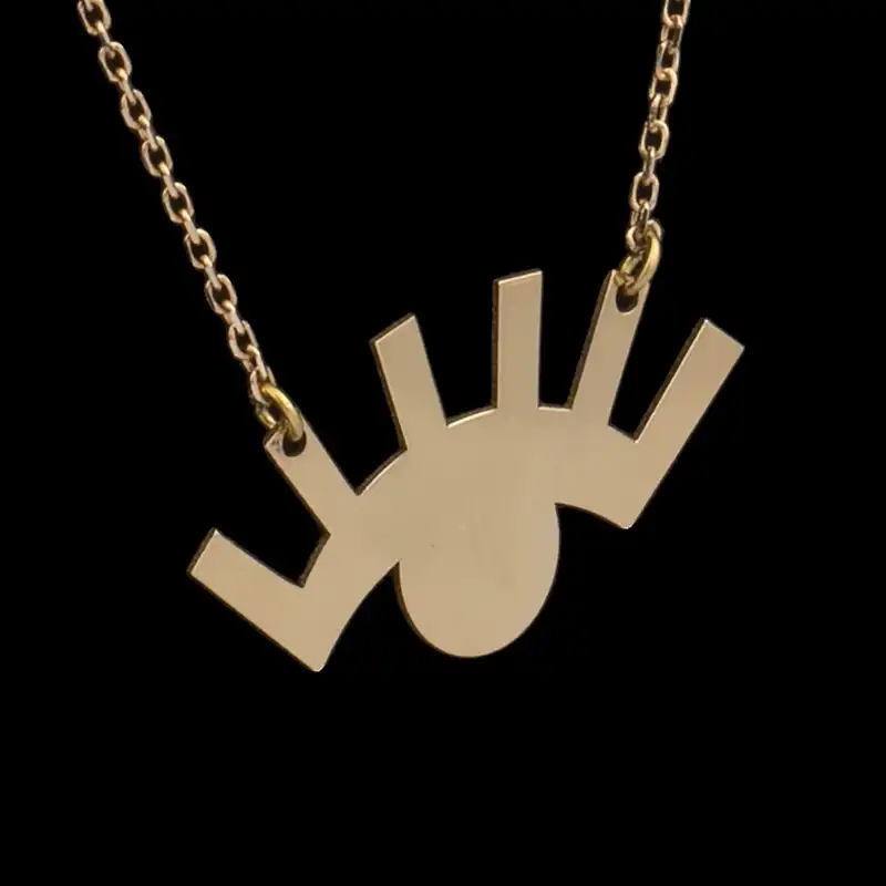 گردنبند طلا 18 عیار زنانه قیراط کد GH4077