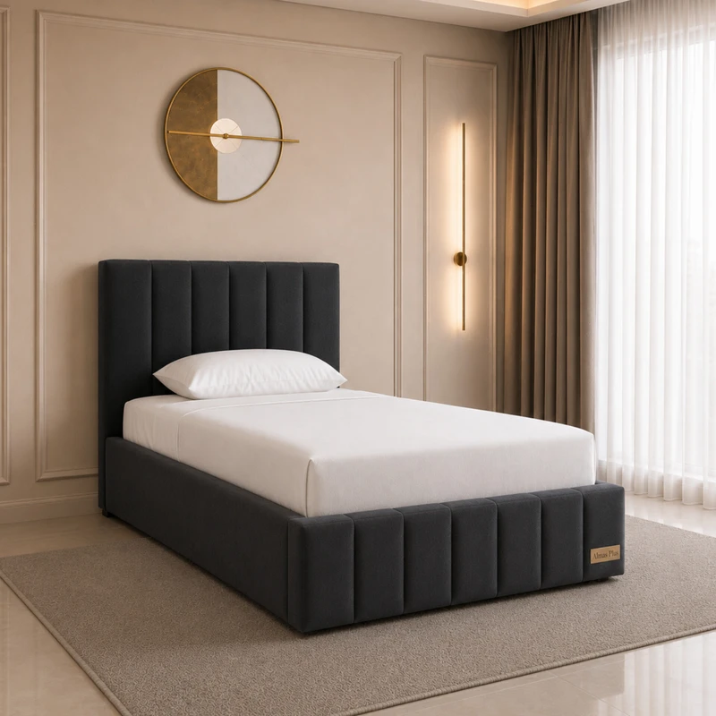 تخت خواب دونفره مدل زیوین سایز 120×200 سانتی متر