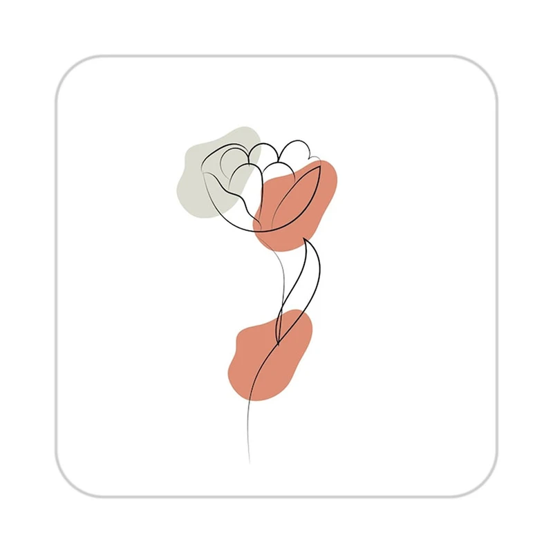 زیر لیوانی کاکتی طرح عاشقانه مدل mp39593