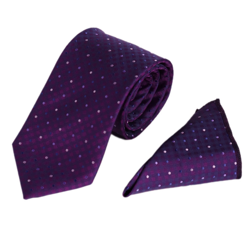 ست کراوات و دستمال جیب مردانه امپریال مدل A5