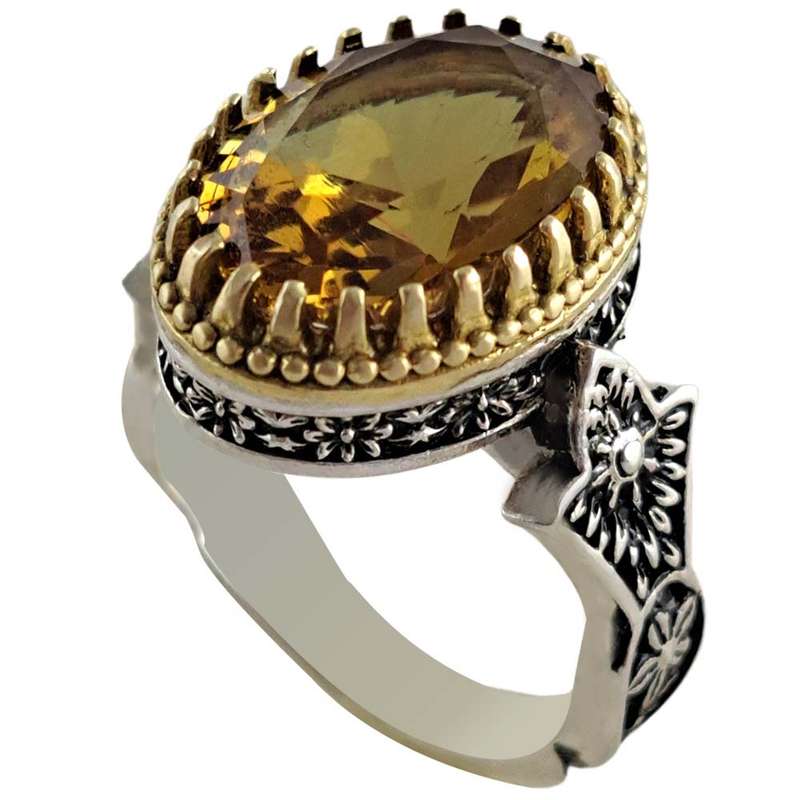 انگشتر نقره مردانه ملک زیور مدل الکساندریت طرح گل نیلوفر کد 318 انگشتر نقره مردانه ملک زیور مدل الکساندریت طرح گل نیلوفر کد 318