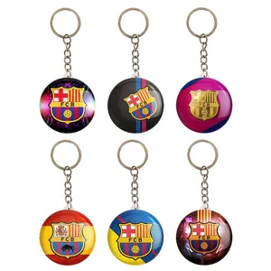 جاکلیدی خندالو مدل باشگاه بارسلونا FC Barcelona کد 1690A مجموعه 6 عددی
