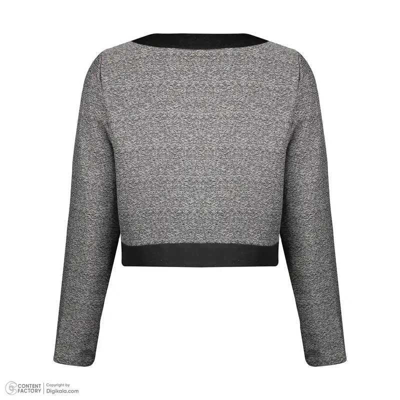 ست کت و دامن زنانه برنس مدل وستا-93 رنگ طوسی