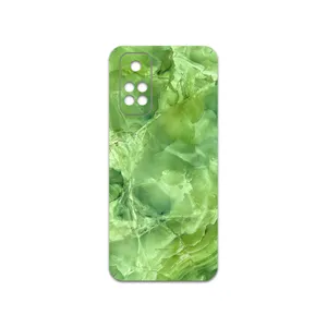 MAHOOT Green-Crystal-Marble Cover Sticker for Xiaomi Redmi Note 11