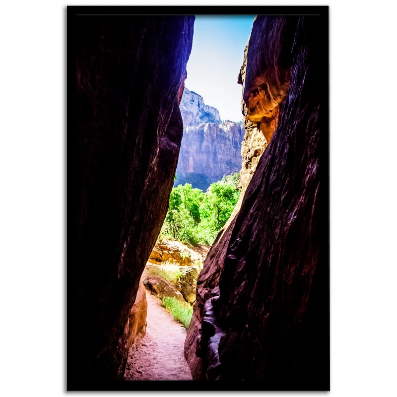 تابلو نوری بکلیت طرح طبیعت کوهستان مدل لایت باکس B59