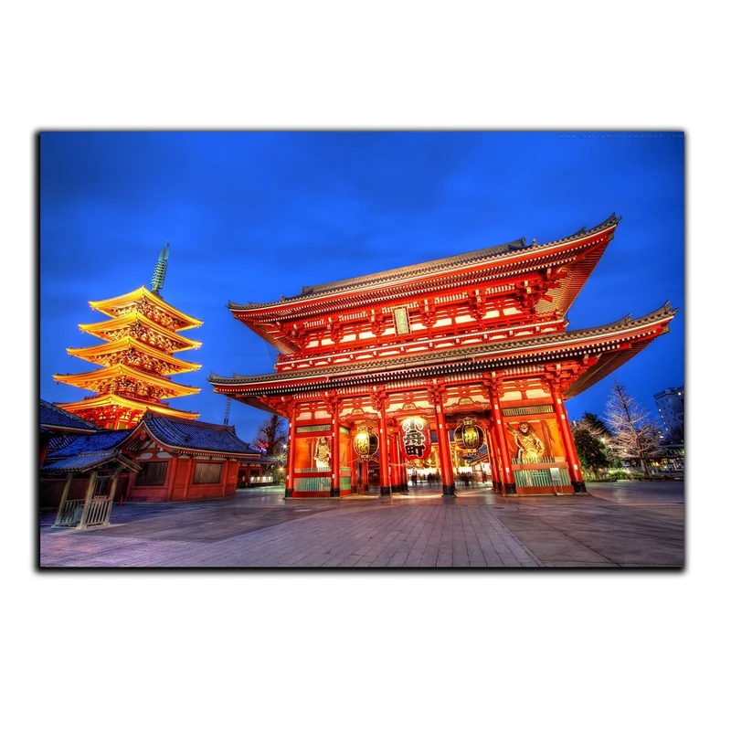 تابلو شاسی بکلیت طرح معبد سنسوجی توکیو مدل SH-517