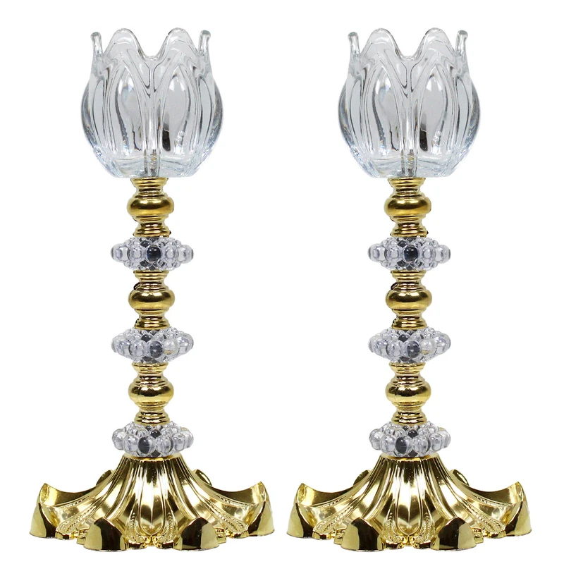 جاشمعی مدل لاله اشکی کد 14 بسته 2 عددی