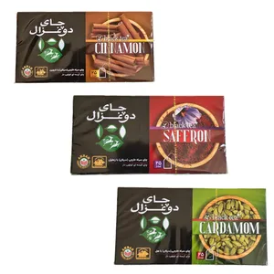 چای کیسه ای دوغزال سه طعم - 150 گرم بسته 75 عددی
