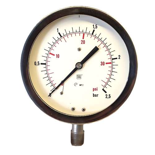 گیج فشار نووا فیما مدل 2.5bar-16cm