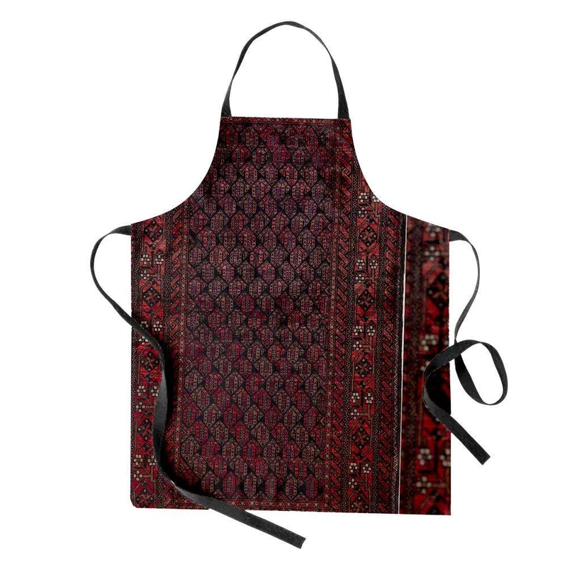 پیش بند آشپزخانه مدوپد طرح فرش بلوچ طرح بته مدل C-balouch15