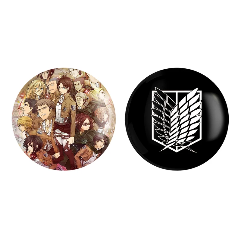 پیکسل خندالو مدل انیمه اتک آن تایتان کد 48404851 مجموعه 2 عددی