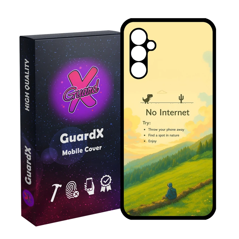 کاور گارد ایکس طرح بدون اینترنت مدل 10904 مناسب برای گوشی موبایل سامسونگ Galaxy A24/A24 4G/M34 5G