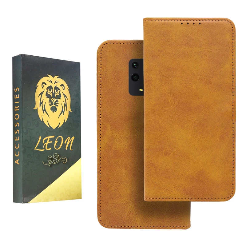 کیف کلاسوری لئون مدل Spork مناسب برای گوشی موبایل شیائومی Redmi Note 9s