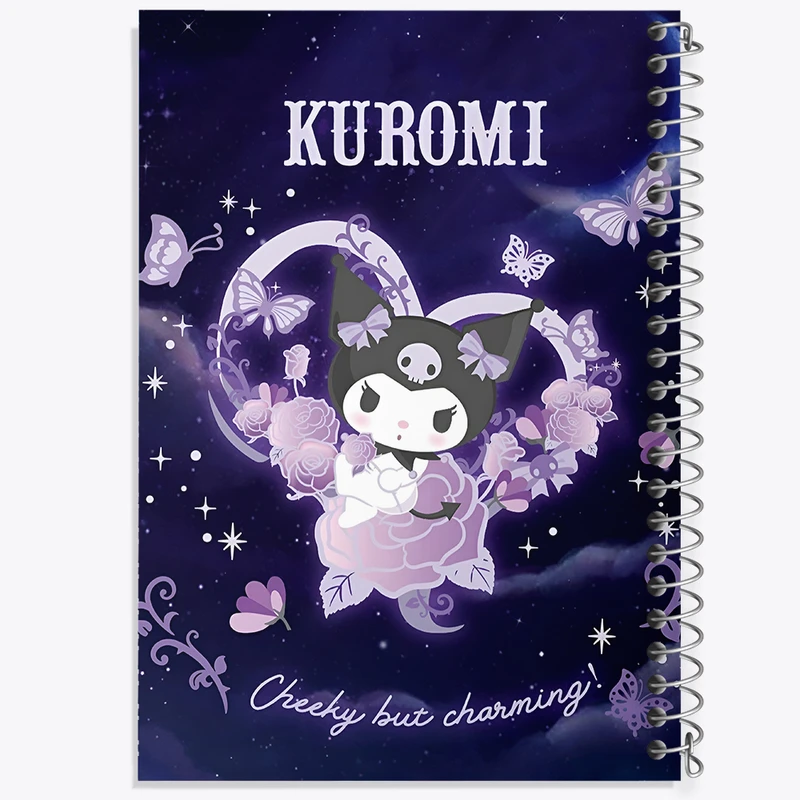 دفتر مشق 100 برگ خندالو طرح کرومی (Kuromi) کد N4208