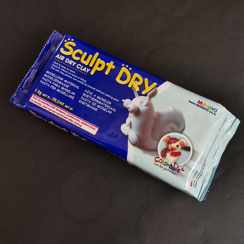 خمیر مجسمه سازی مونگیو مدل Sculpt DRY MW-1000