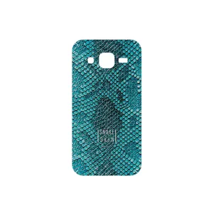 MAHOOT Blue Snake Skin Cover Sticker for Samsung Galaxy Core Prime