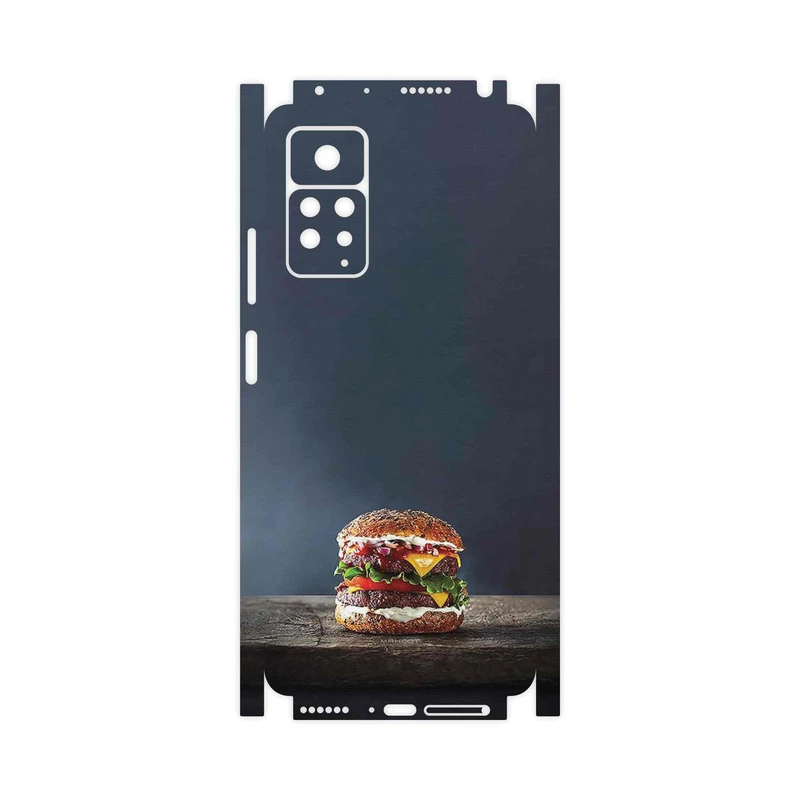 برچسب پوششی ماهوت مدل Hamburger-FullSkin مناسب برای گوشی موبایل شیائومی Redmi Note 11 Pro Plus 5G (India)
