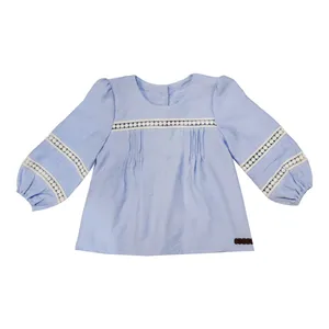 بلوز آستین بلند دخترانه مدل هستی کد 1016