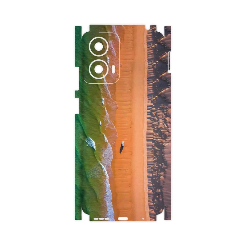 برچسب پوششی ماهوت مدل Beach and Green Sea-FullSkin مناسب برای گوشی موبایل موتورولا Moto G24