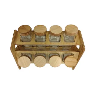 ست جا ادویه ۱۲ پارچه مدل مک کارتی کد 004 به همراه استند