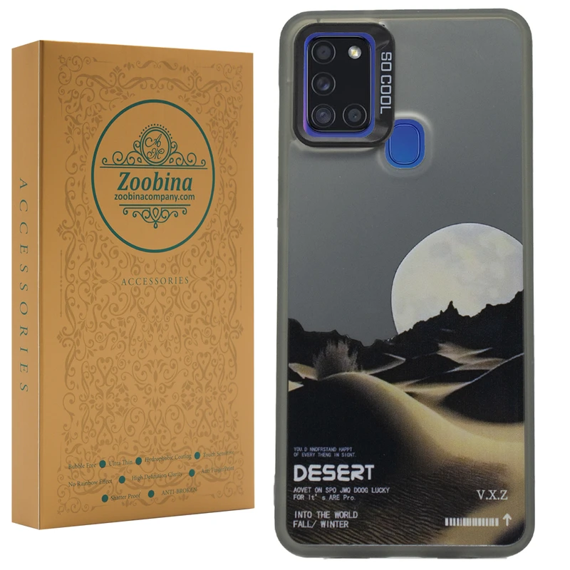 کاور زوبینا مدل Kamor مناسب برای گوشی موبایل سامسونگ Galaxy A21S