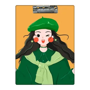 تخته شاسی طرح دختر لپ کد 3072677 سایز A4