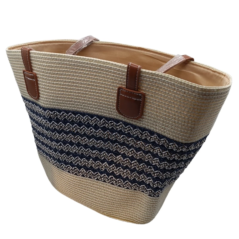 کیف دستی زنانه مدل حصیری کد 01