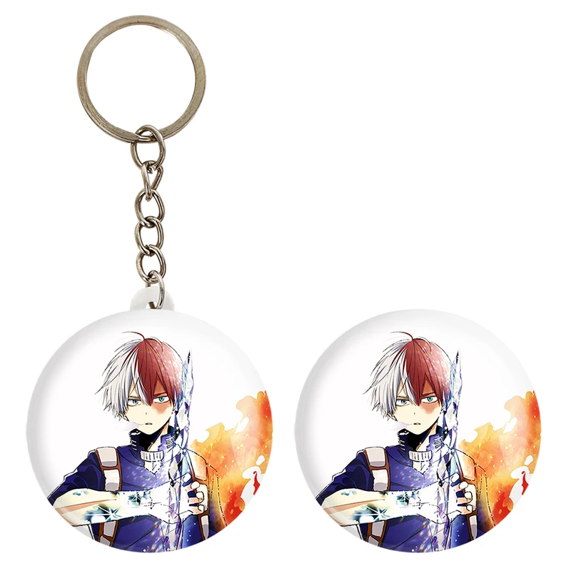 پیکسل خندالو مدل شوتو تودوروکی انیمه قهرمان من کد 13240 به همراه جاکلیدی 