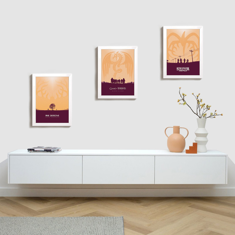تابلو مدل stranger things netflix W471