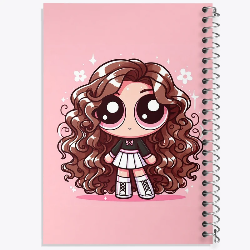 دفتر نقاشی 50 برگ خندالو طرح دختران نیرومند (The Powerpuff Girls) کد N2110