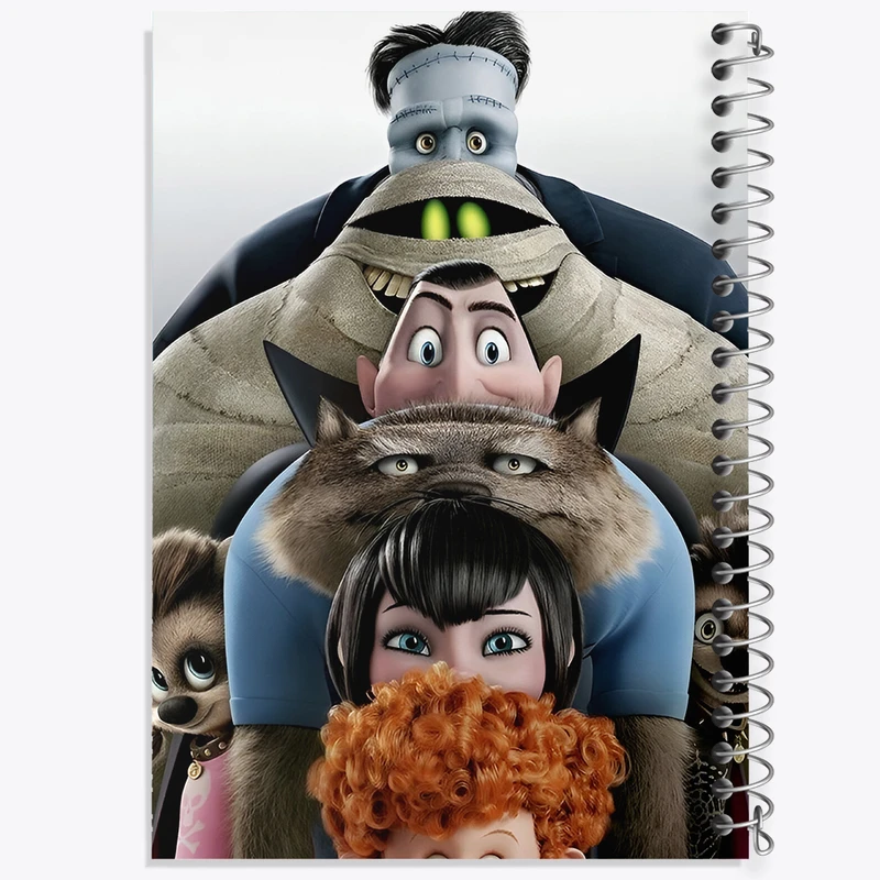 دفتر لیست خرید 50 برگ خندالو طرح هتل ترانسیلوانیا (Hotel Transylvania) کد F8327
