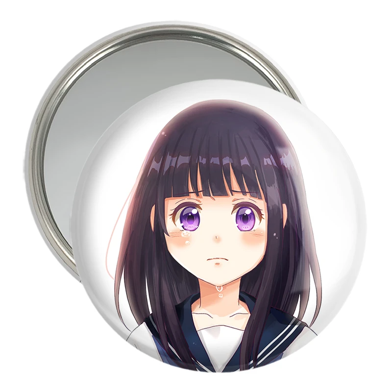 آینه جیبی خندالو مدل چیتاندا انیمه هیوکا Hyouka  کد 17046