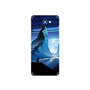MAHOOT Blue Mountains Digital Art Cover Sticker for Samsung Galaxy J7 Prime 2