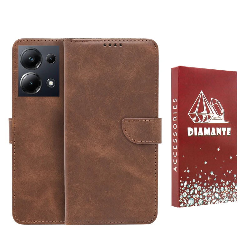 کیف کلاسوری دیامانته مدل Bers Ros مناسب برای گوشی موبایل شیائومی Redmi Note 13 Pro 4G