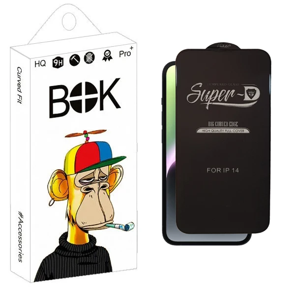 محافظ صفحه نمایش بوک مدل Transparent SuperD مناسب برای گوشی موبایل اپل iPhone 14 Plus