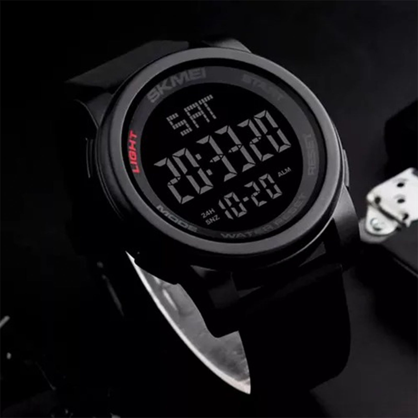 ساعت مچی دیجیتال مردانه اسکمی مدل 1257BK -  - 8