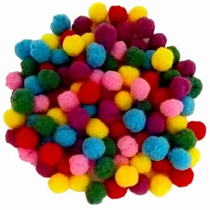 ابزار کادویی مدل توپک رنگارنگ بسته 100 عددی