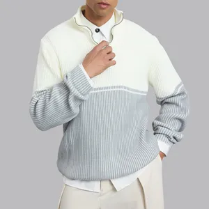 پلیور یقه ایستاده مردانه ترندیول مدل 820012198