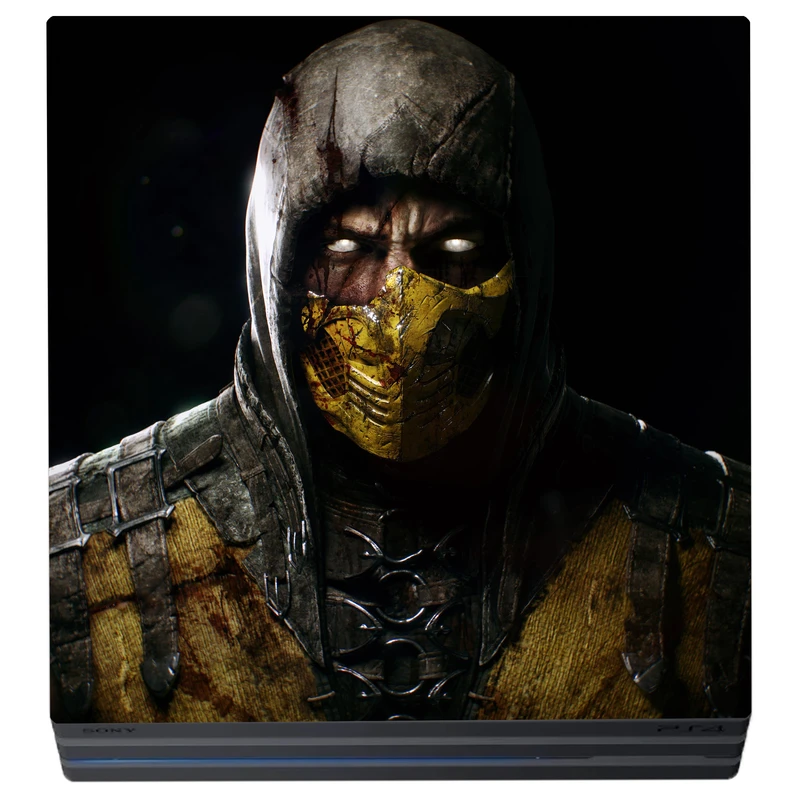 برچسب کنسول پلی استیشن 4 پرو مدل اسکارپین کد ۸۶۴۲