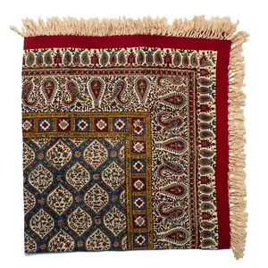 رومیزی قلمکار مدل حصیری کد 100100-3