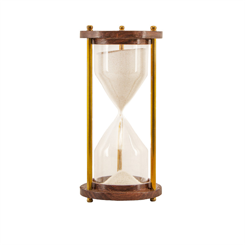 ساعت شنی وارداتی مدل چوب سرخ و برنج کد 7703