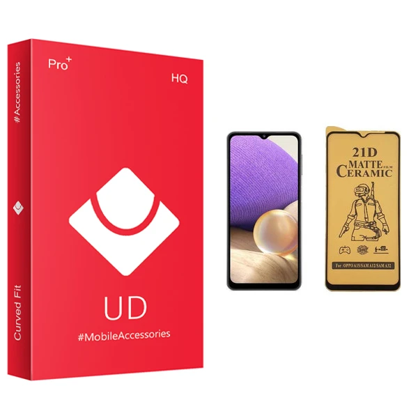 محافظ صفحه نمایش سرامیکی یو دی مدل HQ مناسب برای گوشی موبایل سامسونگ Galaxy A32